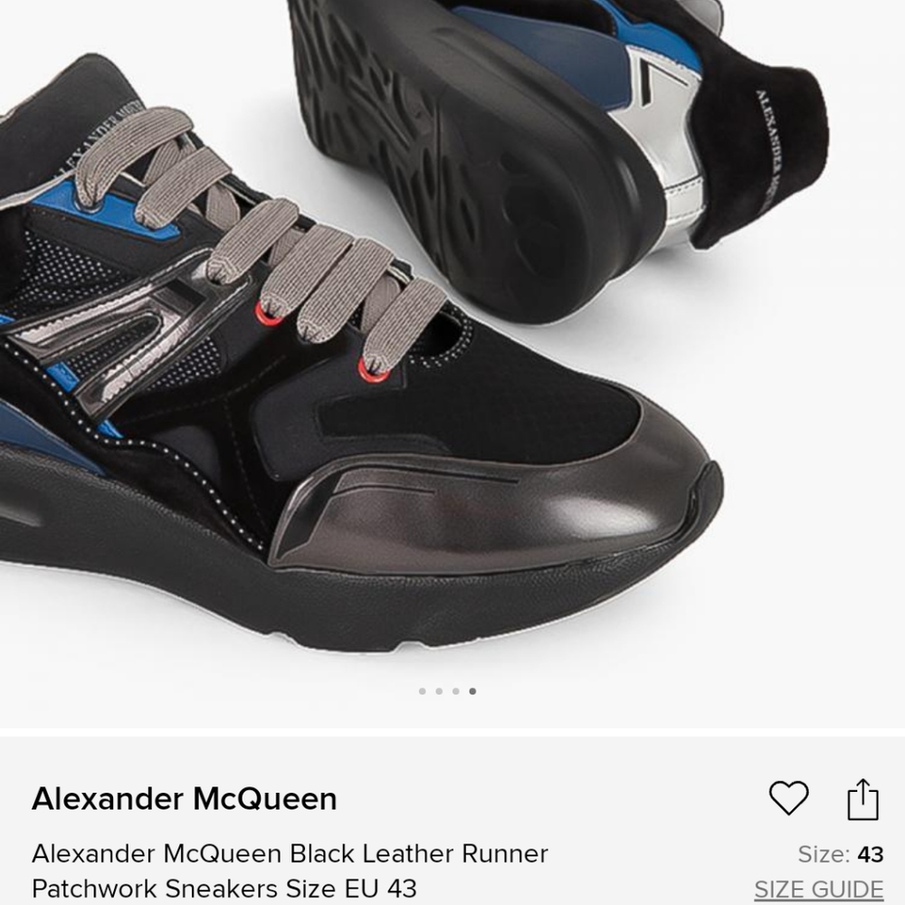 Alexander McQueen's sneakers